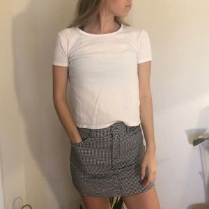 Brandy Melville gingham Skirt, size x-small/ small